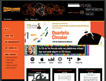 Tablet Screenshot of pianissimo.com.br
